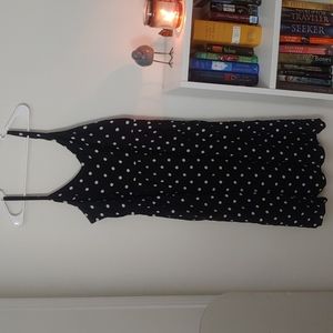 Black and White Polkadot Dundress